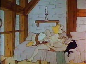 美しい若い女性は、パイパンの猫を与えた  ...